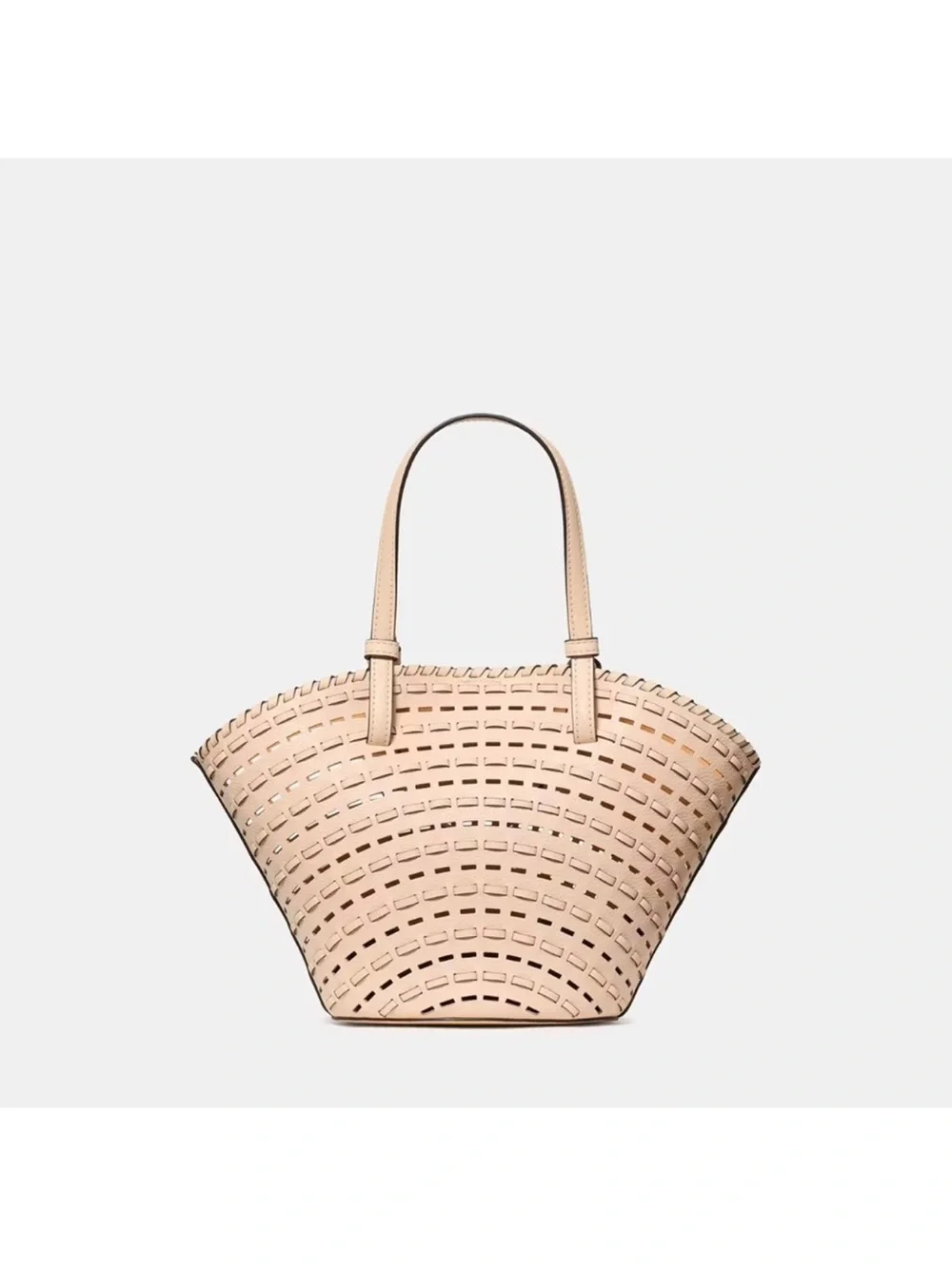 Kate Spade Dahlia Small Tote Bag with Floral Charm Crisp Peach Multi